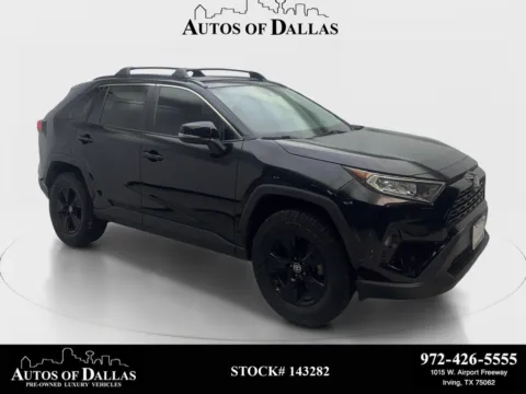 Black 2021 Toyota RAV4 XLE for sale in Irving, TX