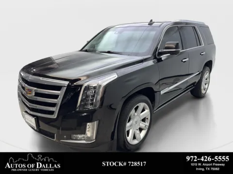 Black 2015 Cadillac Escalade Premium for sale in Irving, TX