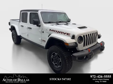 White 2023 Jeep Gladiator Mojave for sale in Irving, TX
