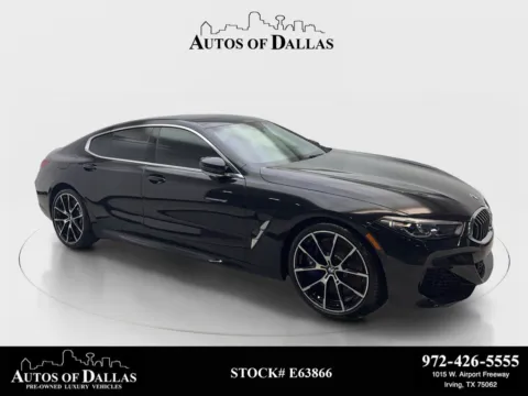 Black 2020 BMW 8 Series M850i xDrive Gran Coupe for sale in Irving, TX