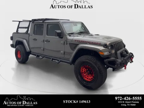 Gray 2020 Jeep Gladiator Rubicon for sale in Irving, TX