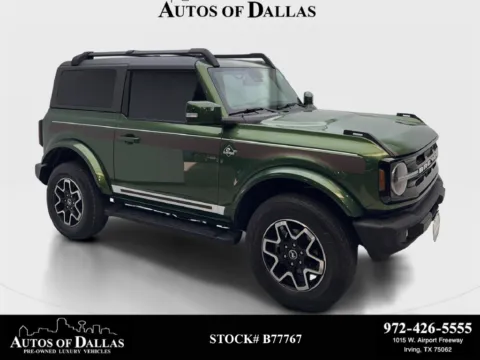 Green 2022 Ford Bronco Outer Banks for sale in Irving, TX