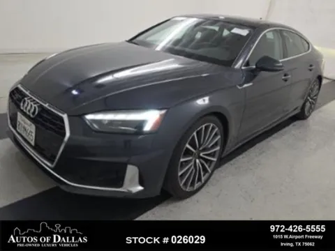 Gray 2021 Audi A5 40 Premium Plus for sale in Irving, TX