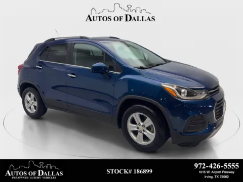 Blue 2020 Chevrolet Trax LT for sale in Irving, TX