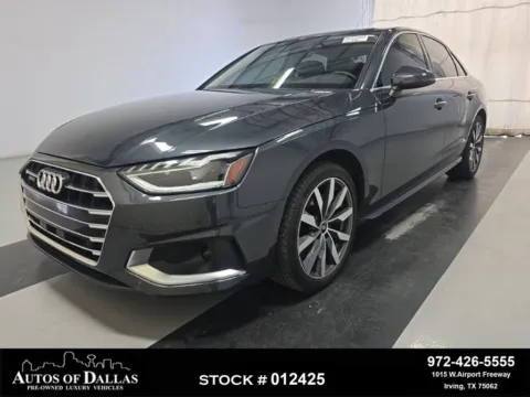 Gray 2023 Audi A4 40 Premium for sale in Irving, TX