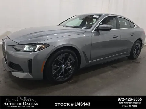 Gray 2025 BMW i4 eDrive40 for sale in Irving, TX