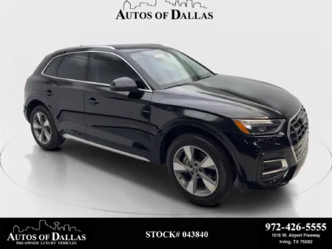 Black 2023 Audi Q5 40 Premium for sale in Irving, TX