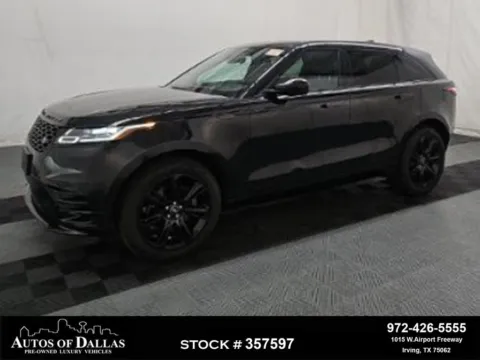 Black 2023 Land Rover Range Rover Velar R-Dynamic S for sale in Irving, TX