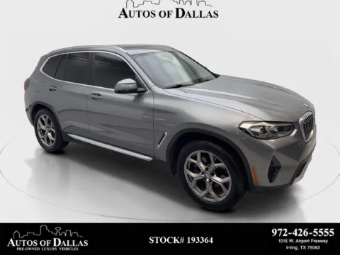 Gray 2023 BMW X3 xDrive30i for sale in Irving, TX