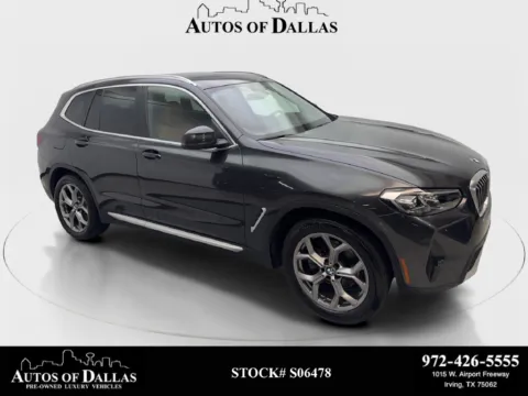 Gray 2023 BMW X3 sDrive30i for sale in Irving, TX