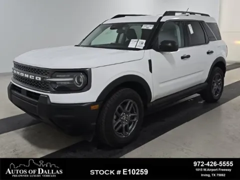 White 2025 Ford Bronco Sport Big Bend for sale in Irving, TX