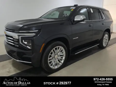 Gray 2025 Chevrolet Tahoe Premier for sale in Irving, TX