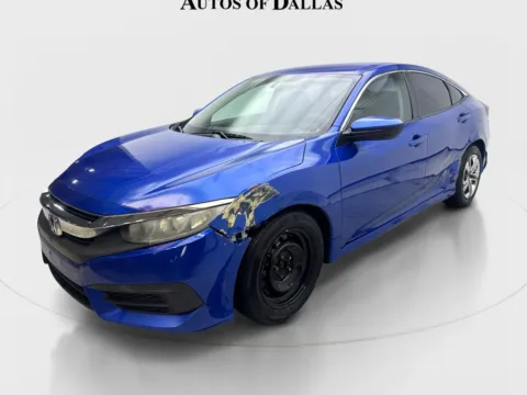 Photos of 2017 Honda Civic LX for sale in Irving, TX at Autos of Dallas - Irving
