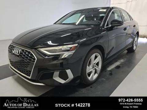 Photos of 2023 Audi A3 quattro Premium Plus 40 TFSI for sale in Irving, TX at Autos of Dallas - Irving