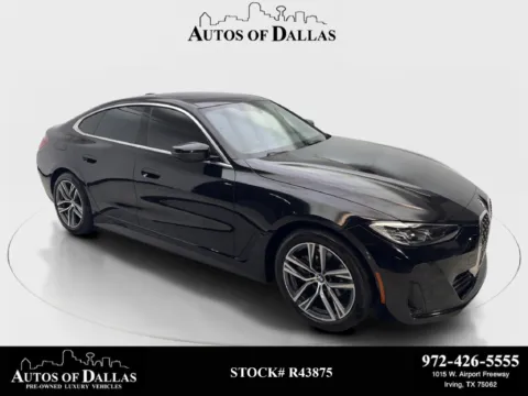 Black 2024 BMW 4 Series 430i Gran Coupe for sale in Irving, TX