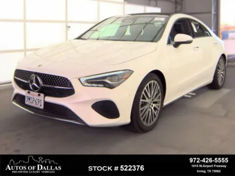Unknown 2025 Mercedes-Benz CLA 250 for sale in Irving, TX