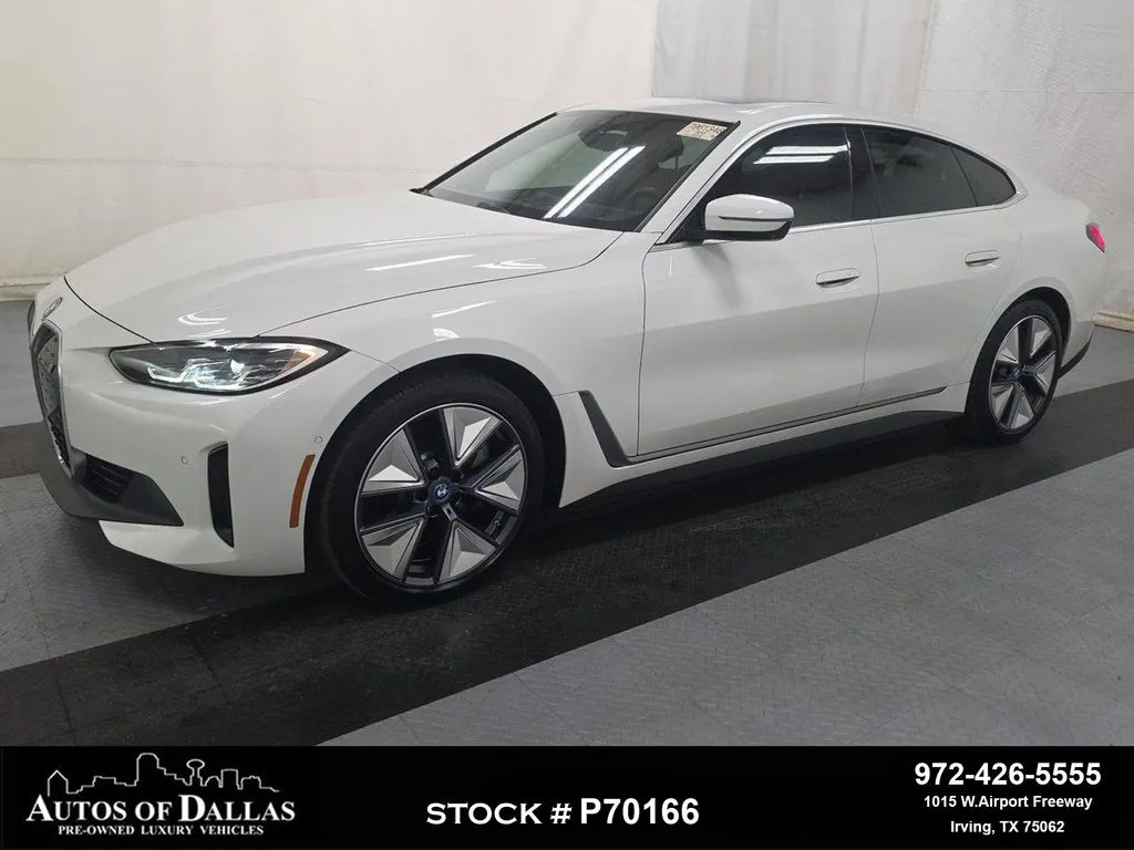 White 2023 BMW i4 eDrive35 for sale in Irving, TX