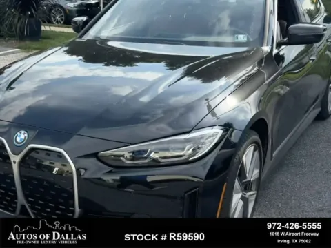Black 2024 BMW i4 eDrive35 for sale in Irving, TX