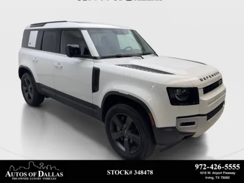 White 2024 Land Rover Defender 110 S for sale in Irving, TX