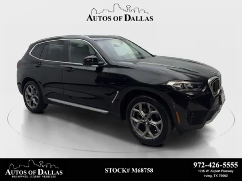 Black 2022 BMW X3 xDrive30i for sale in Irving, TX