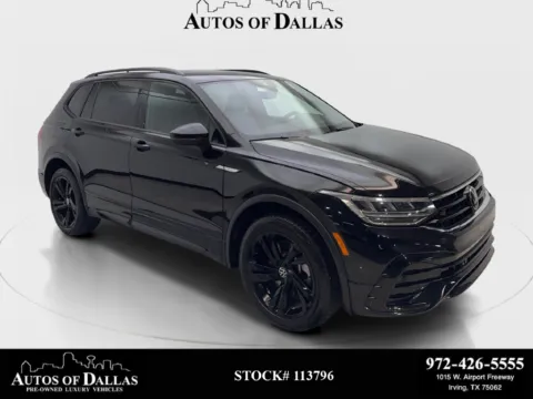 Black 2023 Volkswagen Tiguan 2.0T SE R-Line Black for sale in Irving, TX