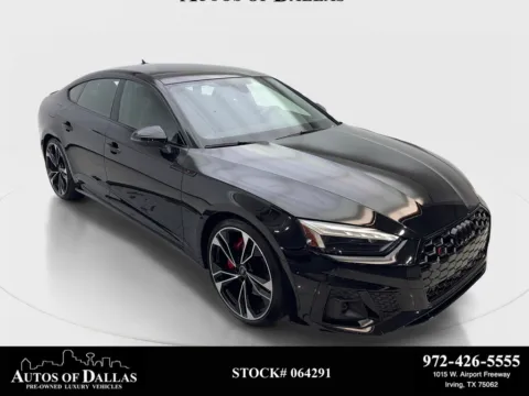 Black 2023 Audi S5 Sportback Premium Plus for sale in Irving, TX