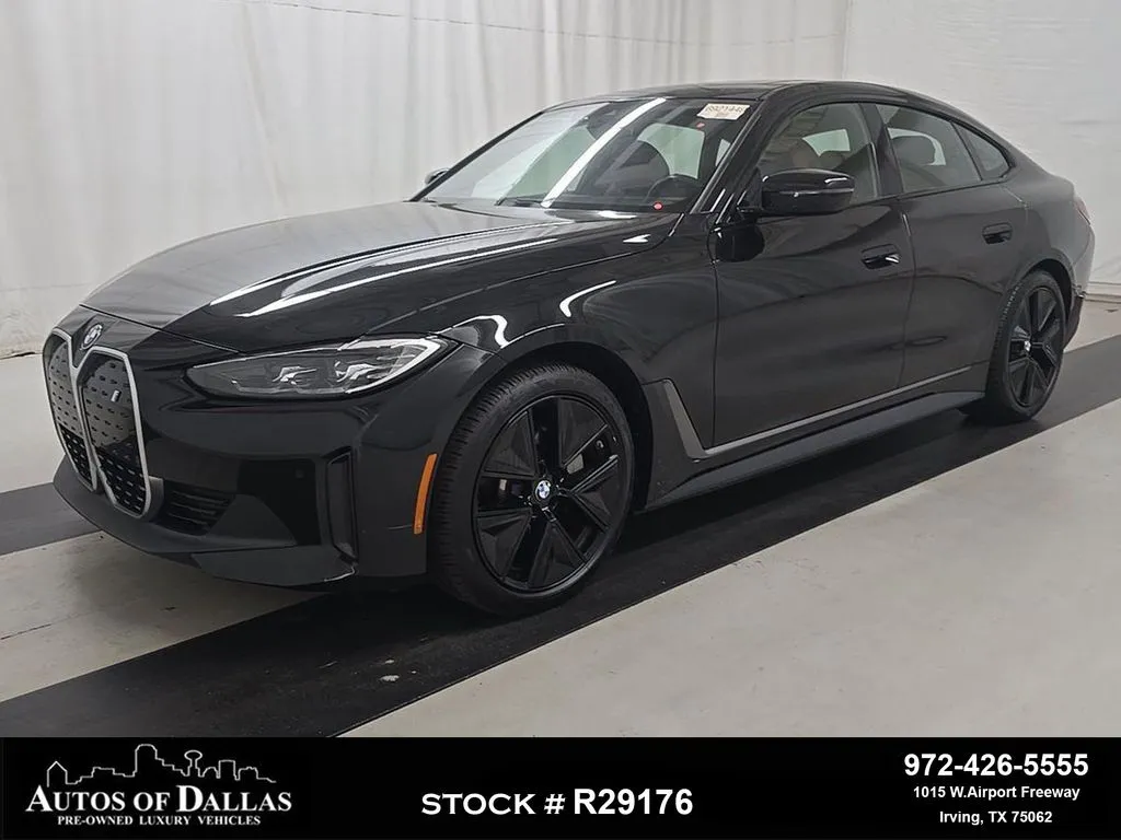 Black 2023 BMW i4 eDrive35 for sale in Irving, TX