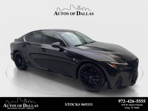 Black 2023 Lexus IS 350 F SPORT for sale in Irving, TX