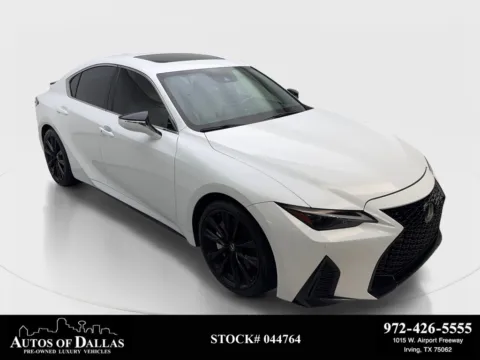 White 2021 Lexus IS 350 F SPORT for sale in Irving, TX