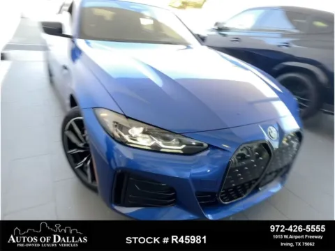 Blue 2023 BMW i4 eDrive40 for sale in Irving, TX