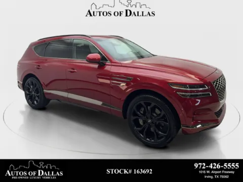 Red 2024 Genesis GV80 3.5T Prestige Signature for sale in Irving, TX