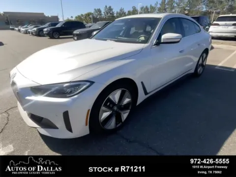 White 2024 BMW i4 eDrive35 for sale in Irving, TX