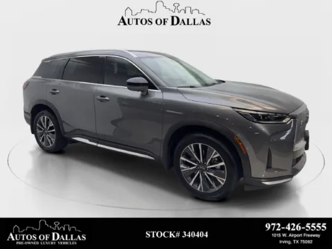 Gray 2026 INFINITI QX60 LUXE for sale in Irving, TX