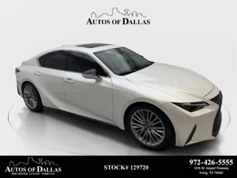 White 2024 Lexus IS 300 for sale in Irving, TX