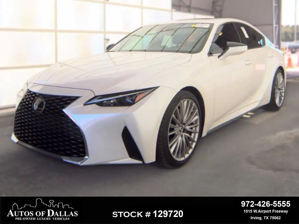 White 2024 Lexus IS 300 for sale in Irving, TX