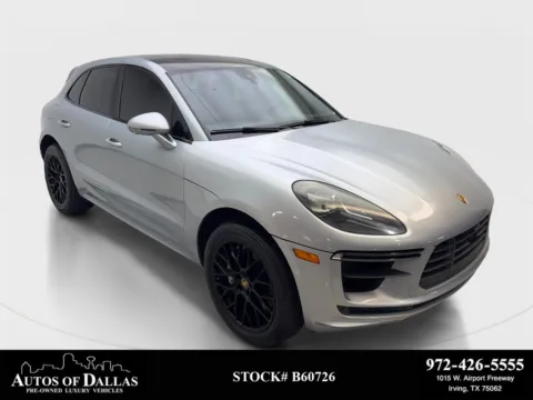 Silver 2021 Porsche Macan Turbo for sale in Irving, TX