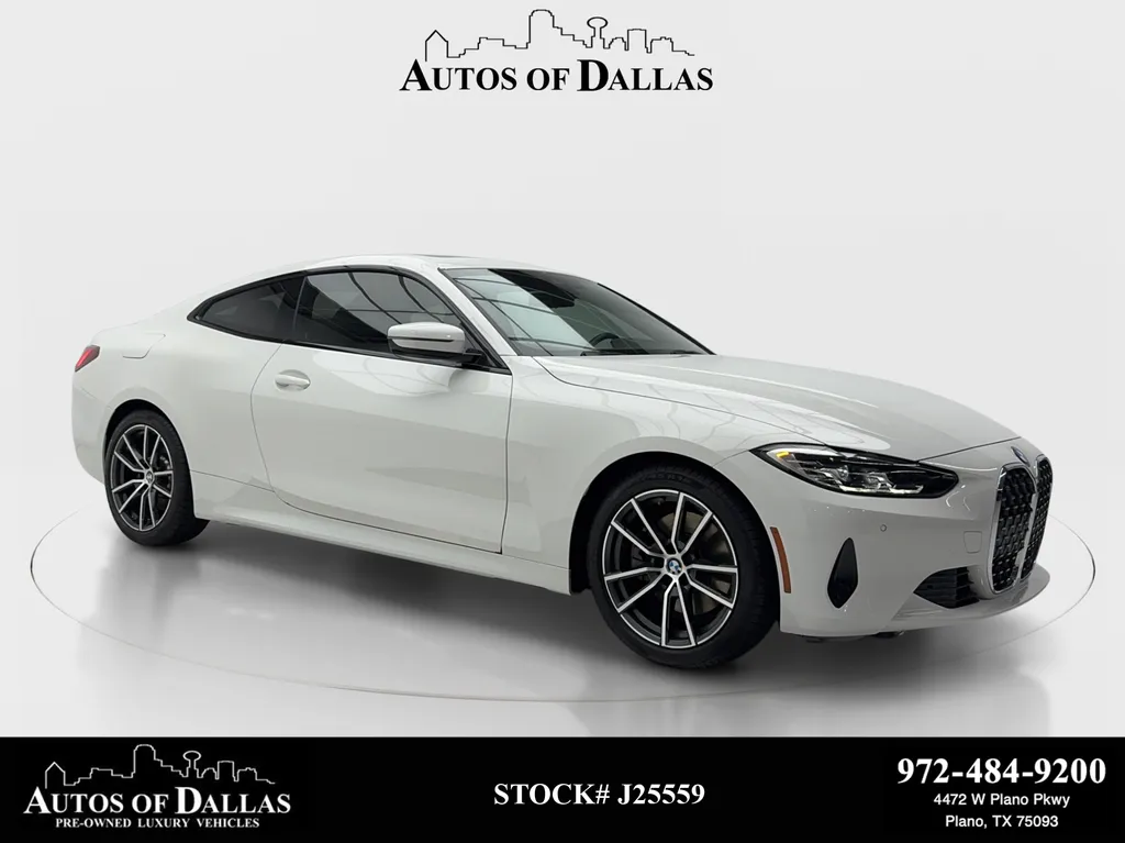 White 2022 BMW 4 Series 430i for sale in Irving, TX