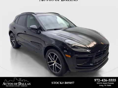 Black 2024 Porsche Macan T for sale in Irving, TX