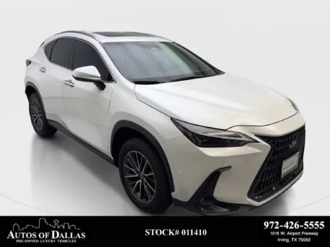 White 2025 Lexus NX 350 Premium for sale in Irving, TX
