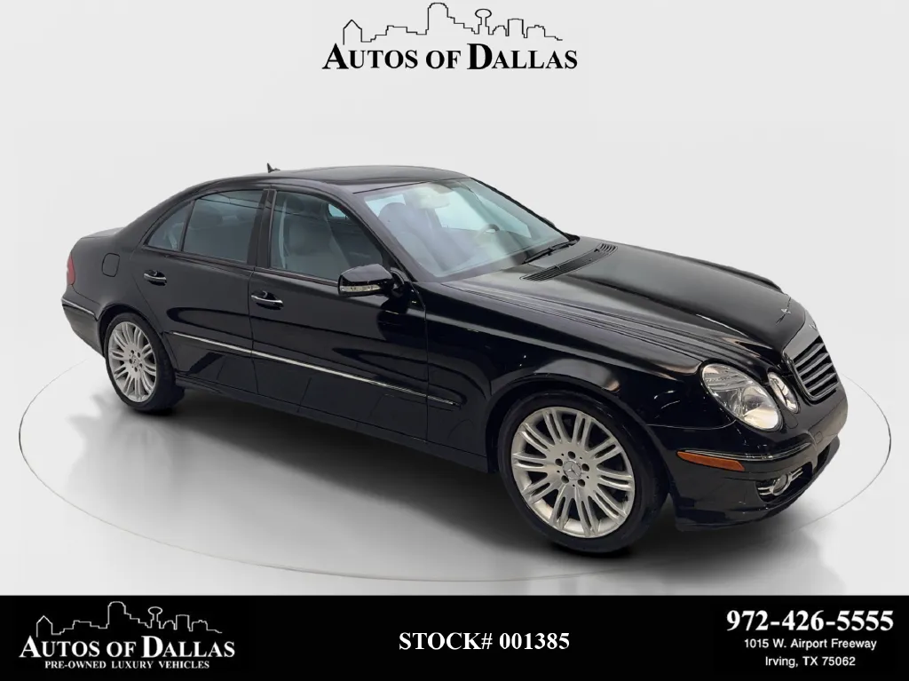 Black 2007 Mercedes-Benz E-Class E 350 for sale in Irving, TX