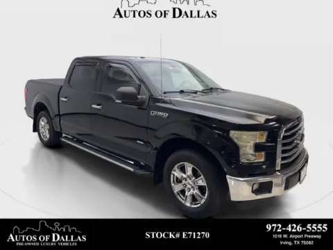 Black 2016 Ford F-150 XLT for sale in Irving, TX