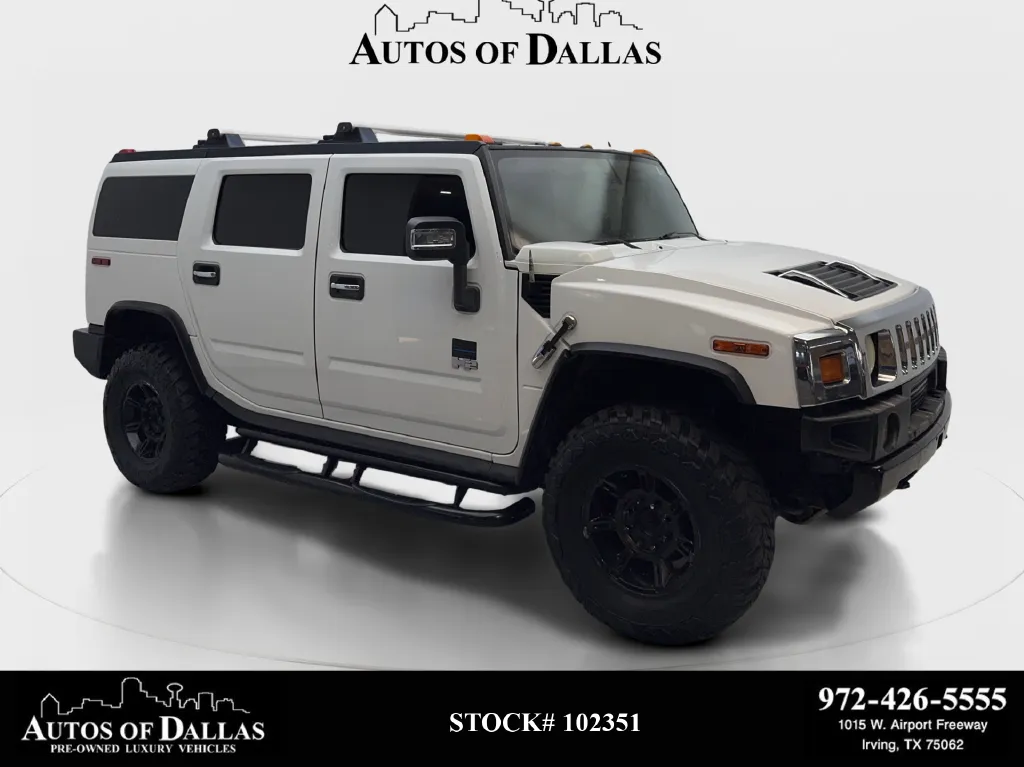 White 2007 Hummer H2 for sale in Irving, TX