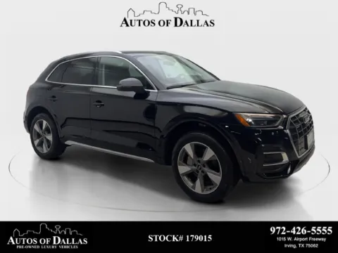 Black 2023 Audi Q5 40 Premium Plus for sale in Irving, TX