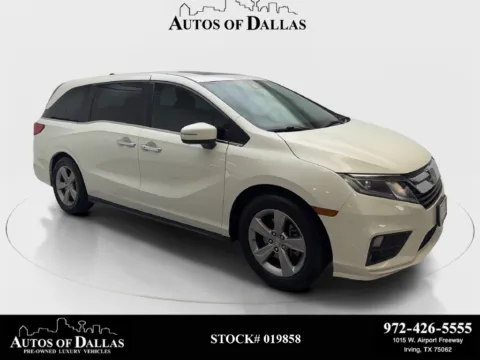 White 2018 Honda Odyssey EX-L for sale in Irving, TX