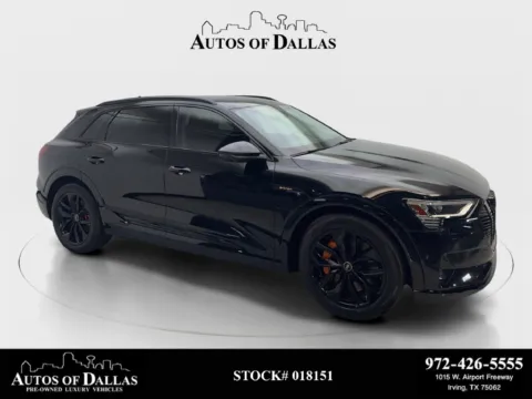 Black 2021 Audi e-tron Premium Plus for sale in Irving, TX