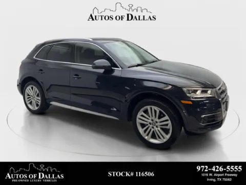 Blue 2018 Audi Q5 2.0T Prestige for sale in Irving, TX