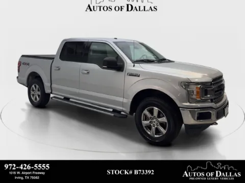 Silver 2018 Ford F-150 XLT for sale in Irving, TX