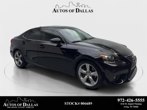 Black 2014 Lexus IS 350 for sale in Irving, TX