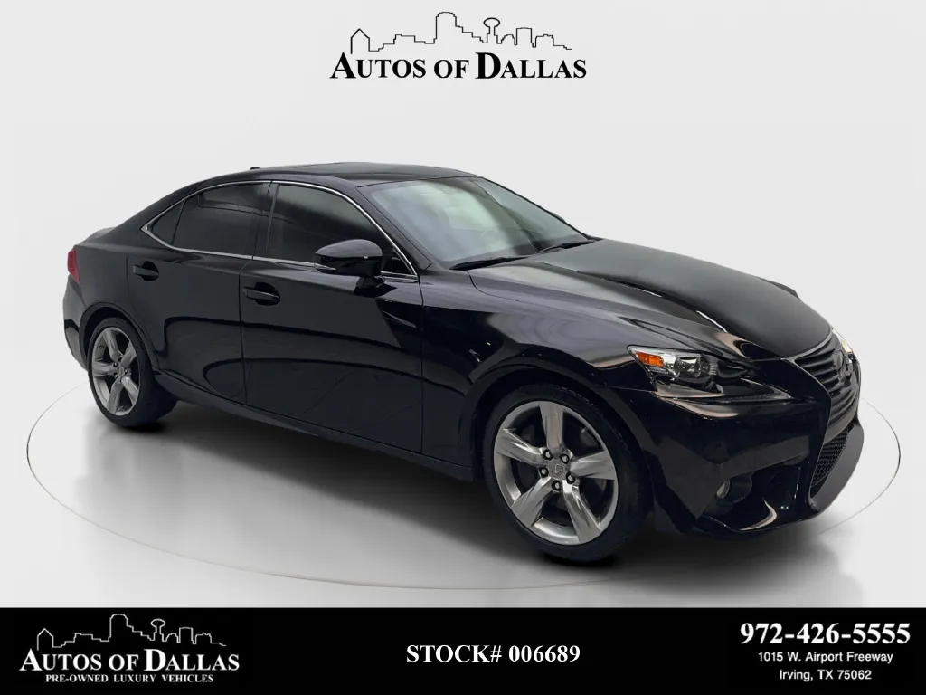Black 2014 Lexus IS 350 for sale in Irving, TX