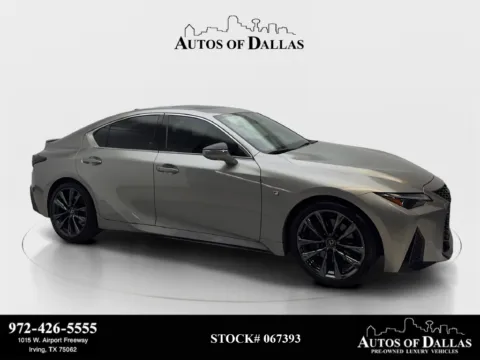 Silver 2023 Lexus IS 350 F SPORT for sale in Irving, TX